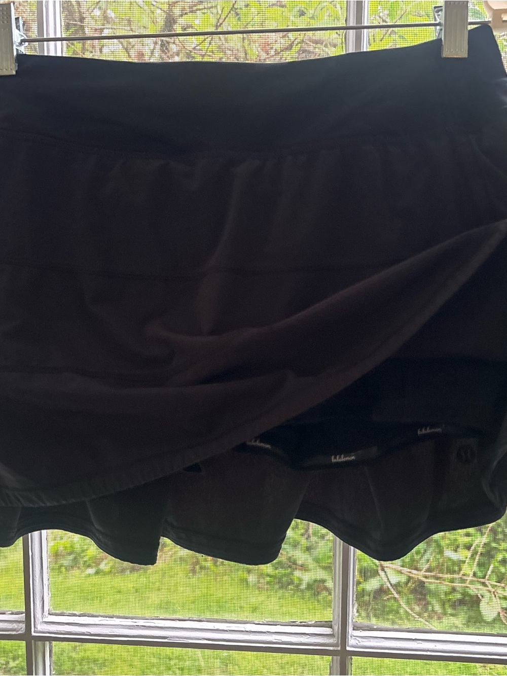 lululemon athletica Black Skater Tennis Skirt with Zip Pocket - Picture 6 of 16